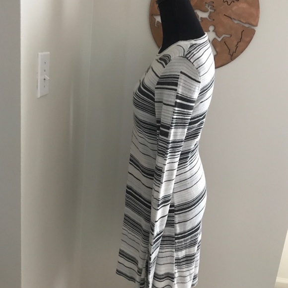 Free People striped/pinstripes knit sweater dress Size S - Picture 2 of 7